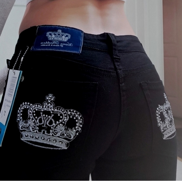 Rock & Republic Denim - Rock republic jeans size 8 black strechy